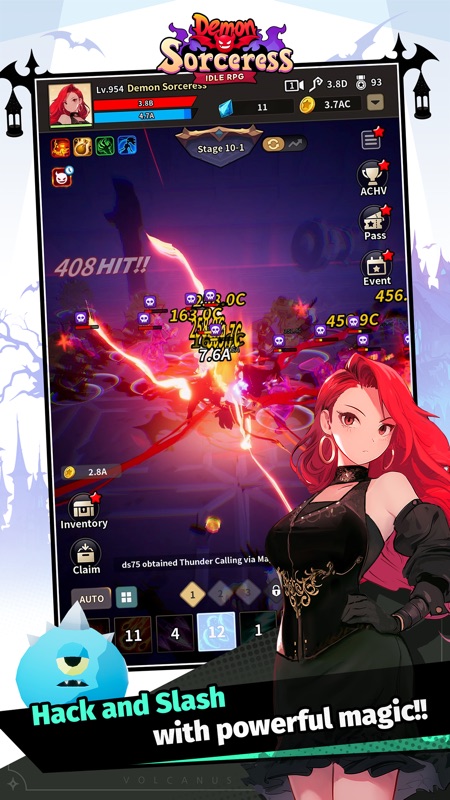 Demon Sorceress : Idle RPG screenshot 3