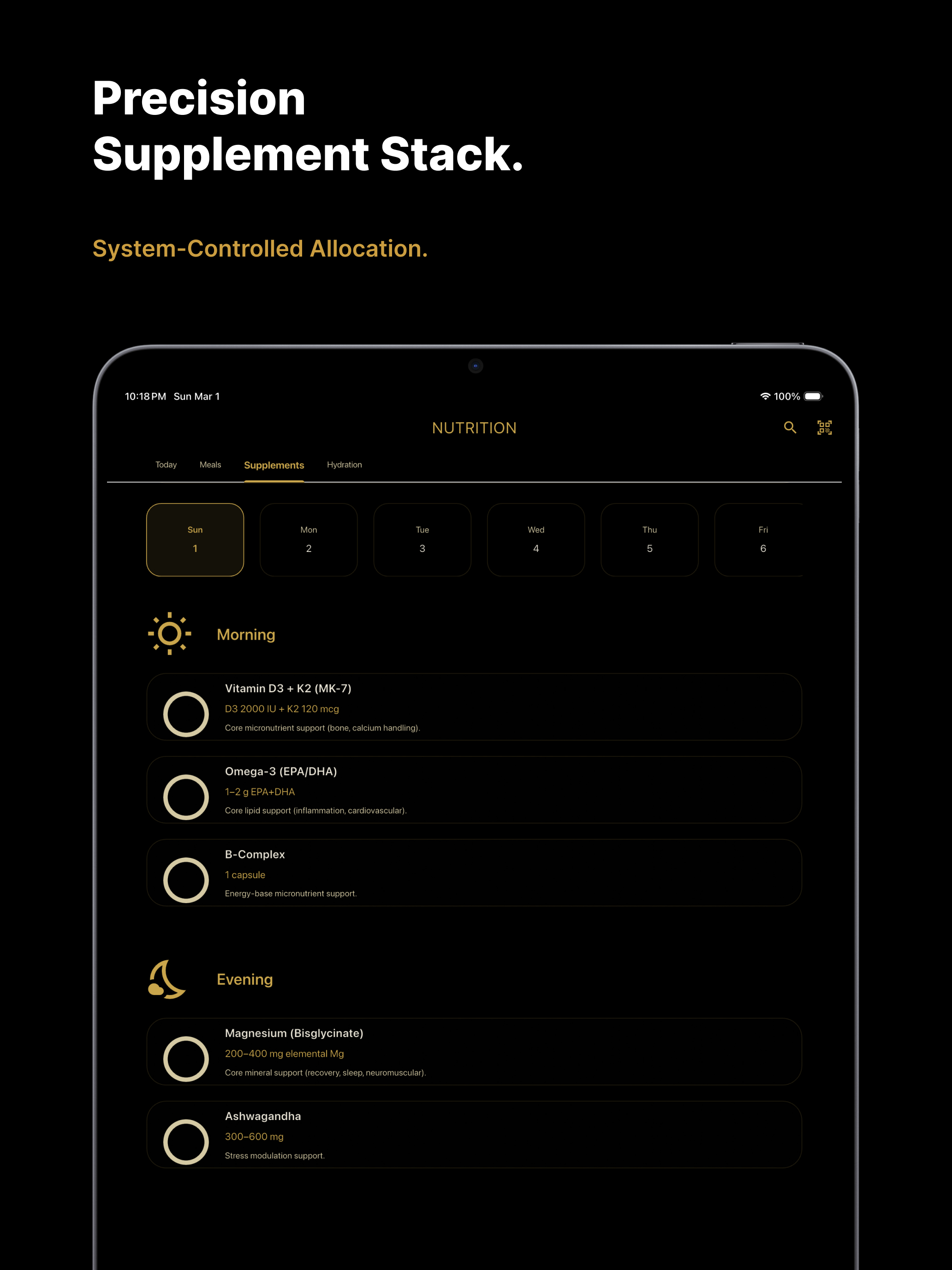 EFN: Macro & Workout Tracker