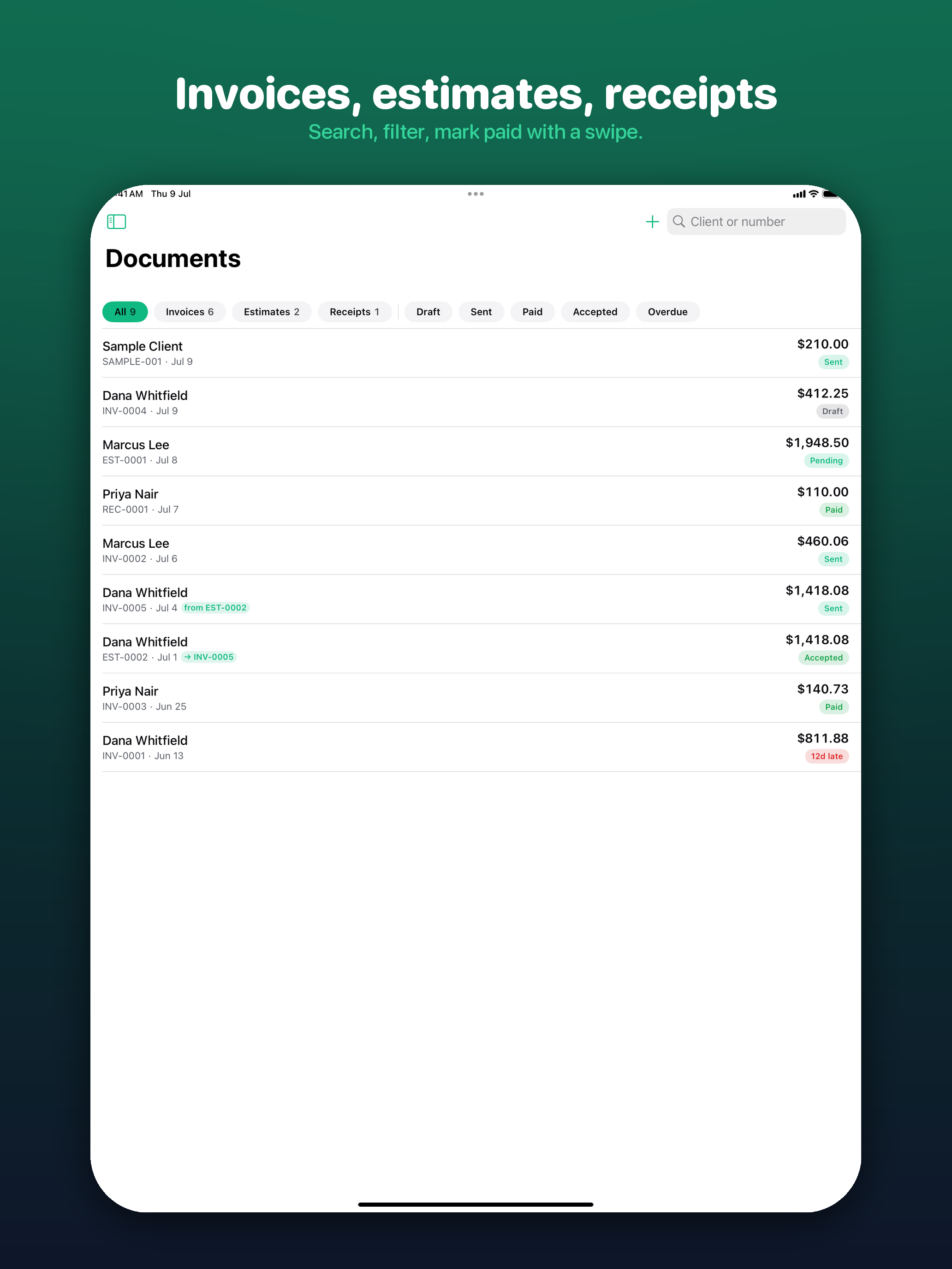FairInvoice: Invoice Maker screenshot 9