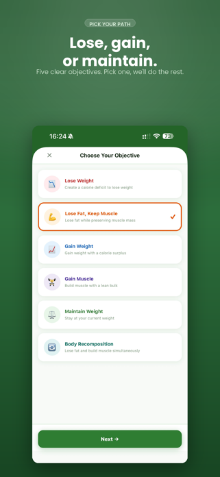 NutriTrace App Screenshot 2 of 7