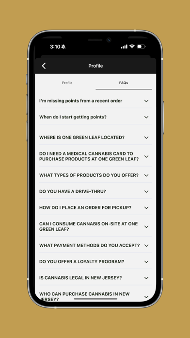 One Green Leaf Dispensary Screenshot