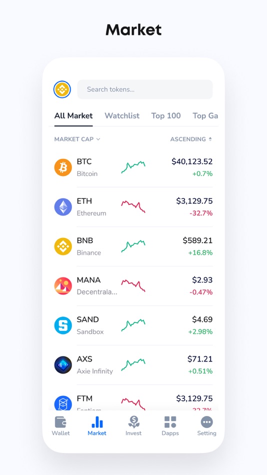 #3. RICE: Your Crypto Wallet (iOS) Av: RICE Technologies PTE. LTD.