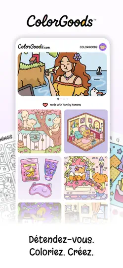 Capture d'écran de Jeux De Coloriage! Color Goods sur iPhone 1