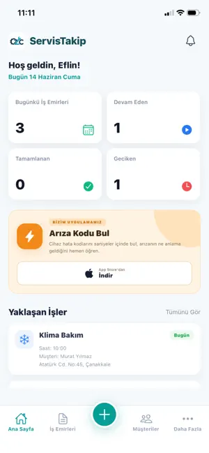 OzcServis screenshot 1