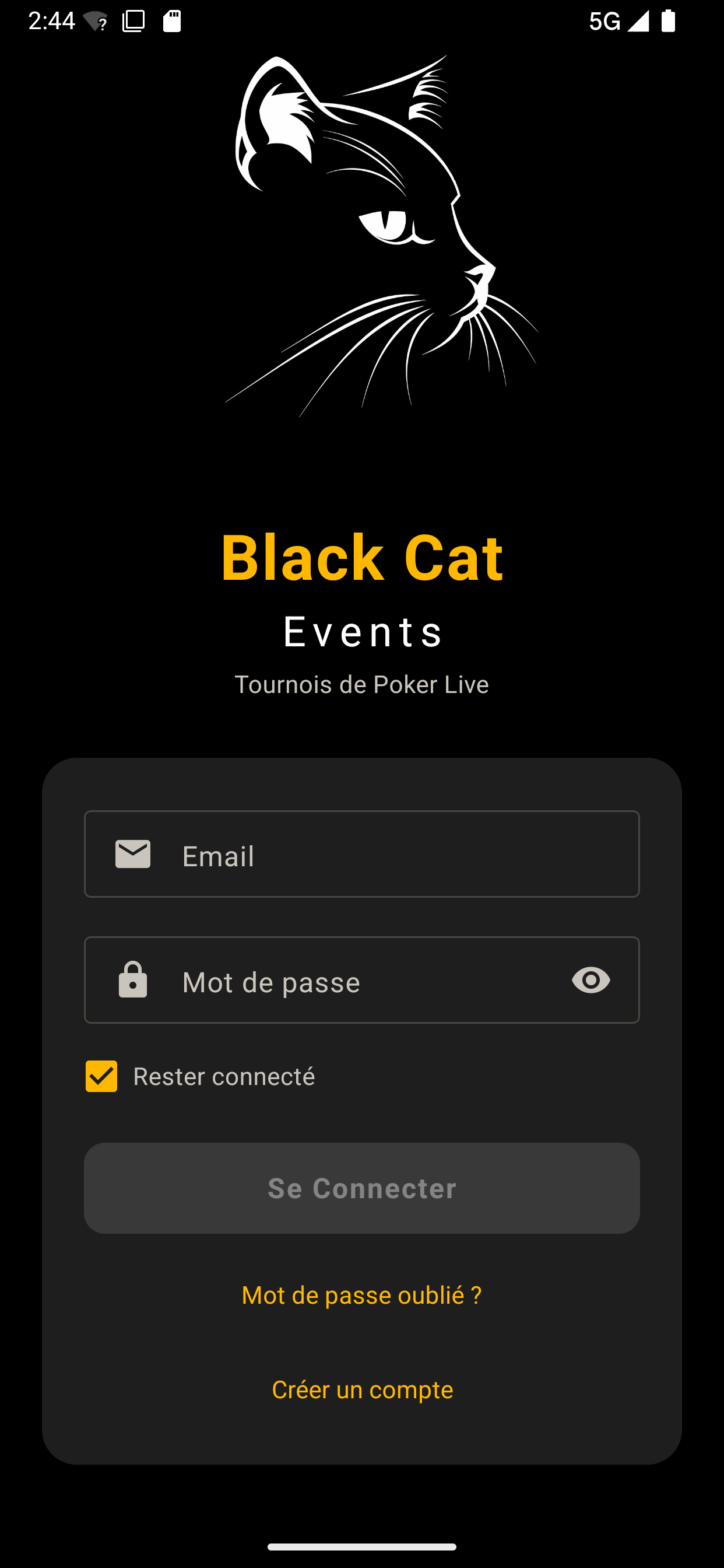 Black Cat Events screenshot 2