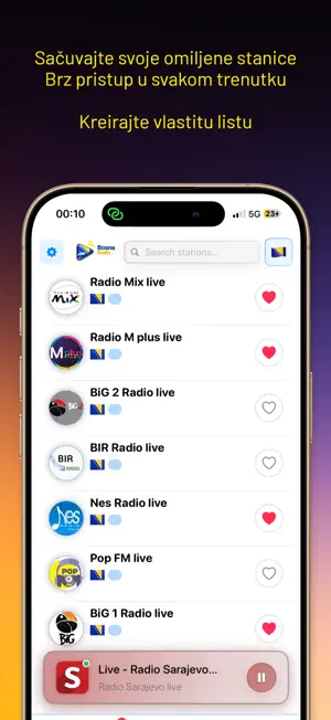 Radio Bosna – Stanice Uživo screenshot 4