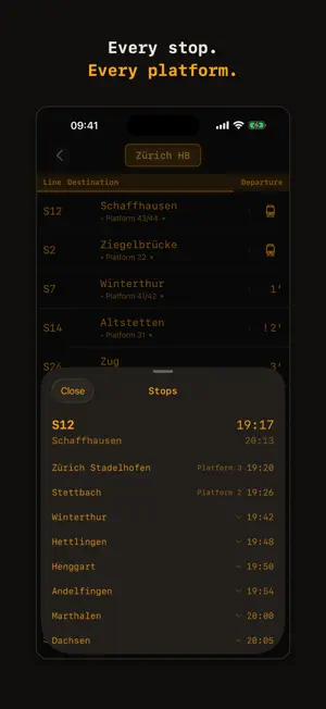 Live Departures - Transit screenshot 1
