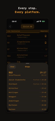 Live Departures - Transit iPhone screenshot