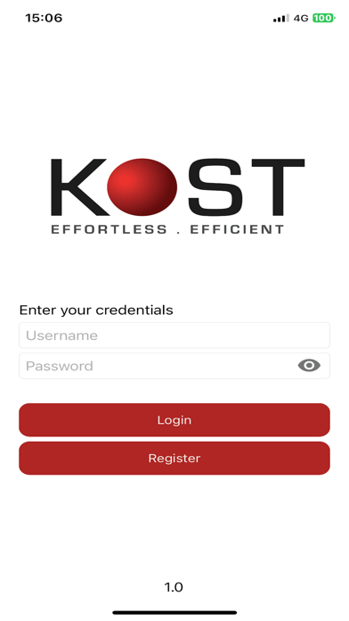 Kostsoft Screenshot