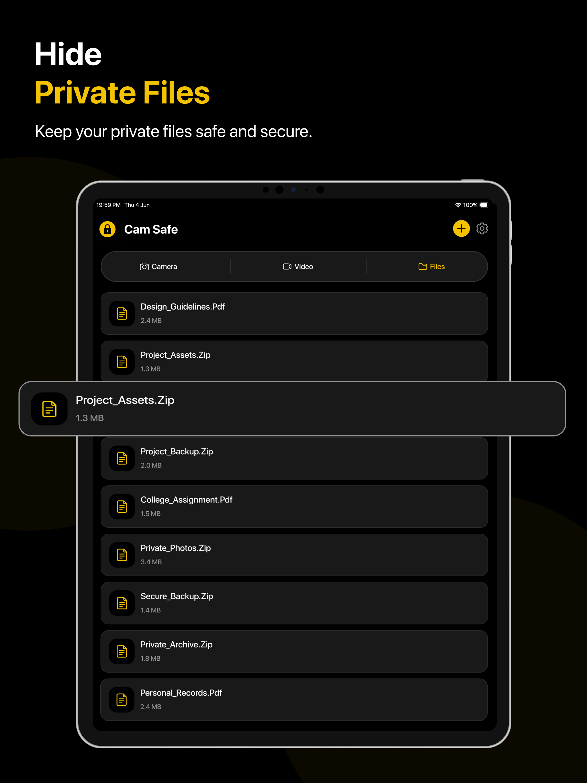Cam Safe: Private Photo Vault screenshot 8