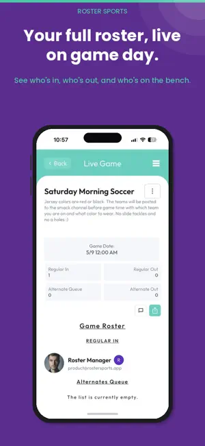 Roster Sports screenshot 3