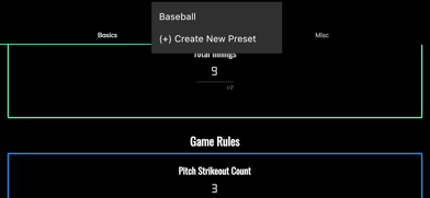 BT Baseball Scoreboard Screenshot 10 of 10