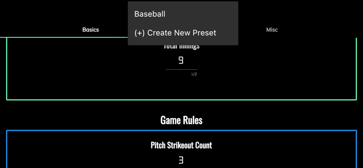 BT Baseball Scoreboard screenshot 10