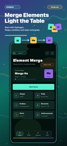 Atomixa: Merge Elements Screenshot 3 of 5