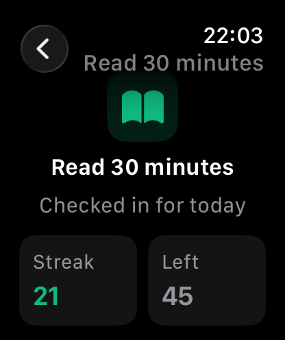 66-Day Streak: Habit Tracker