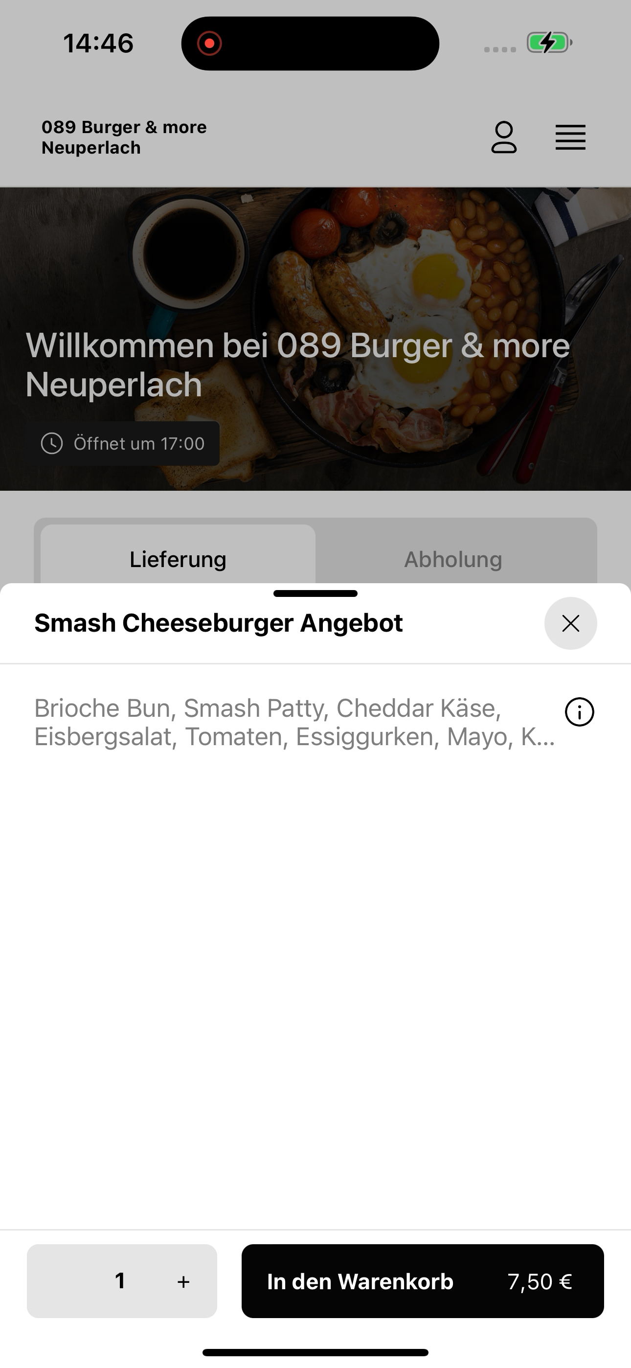 089 Burger & more Neuperlach screenshot 5