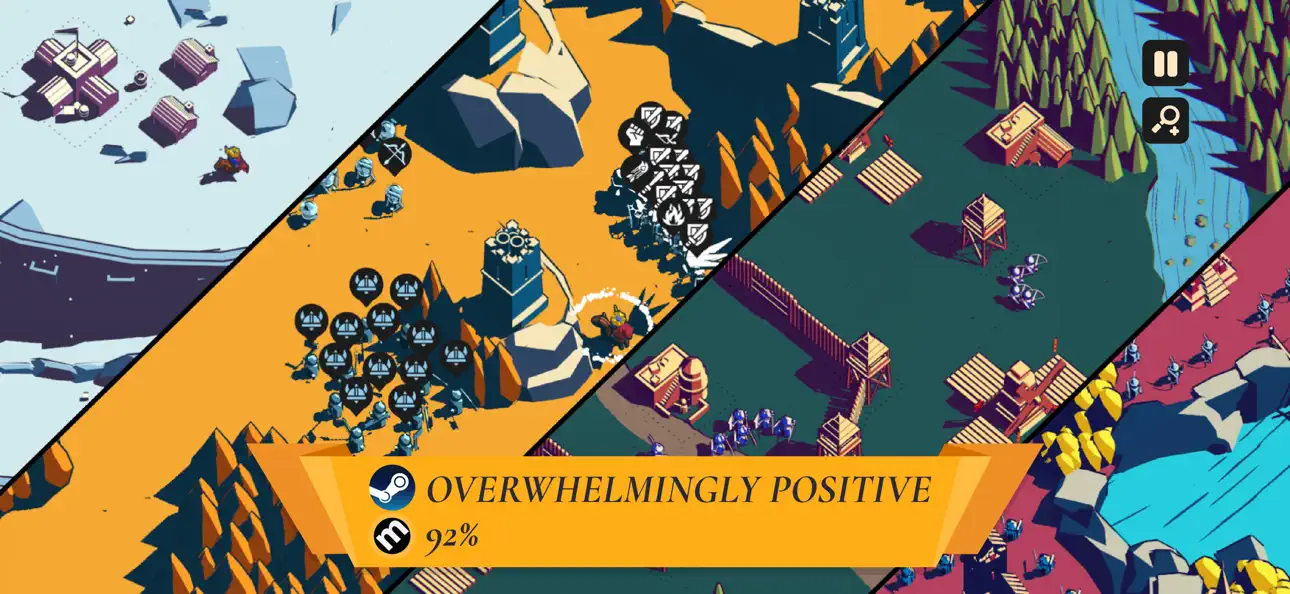 Thronefall - A Little Kingdom iOS Mod IPA screenshot 3 - iOS game interface