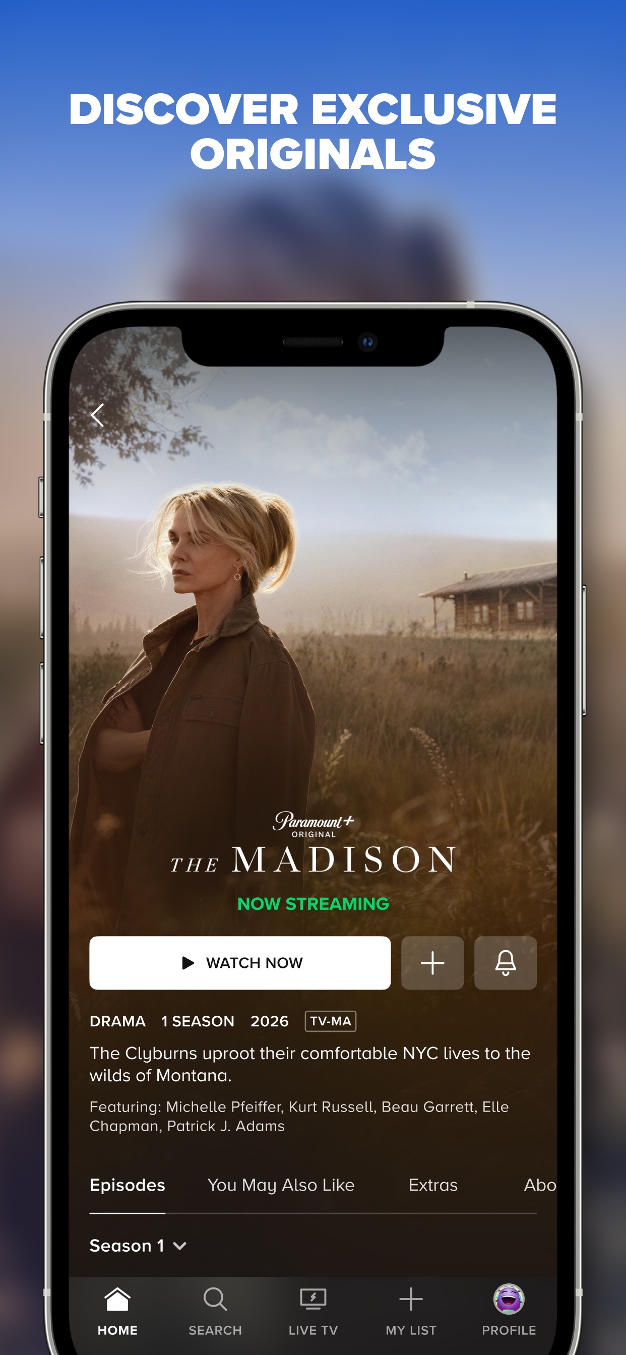 Paramount+ screenshot