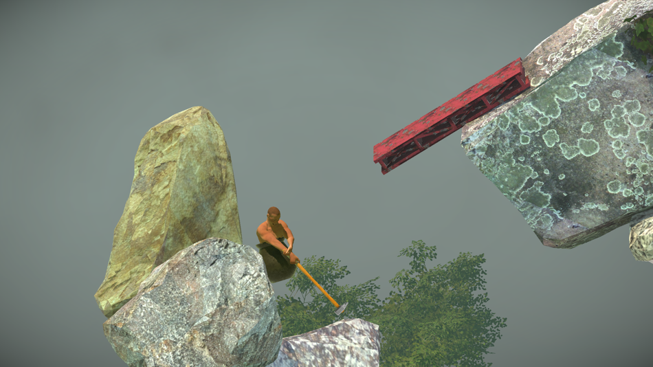 #3. Getting Over It+ (iOS) 由: Bennett Foddy