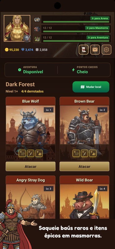 Gladia2: Old School Text RPG screenshot 4