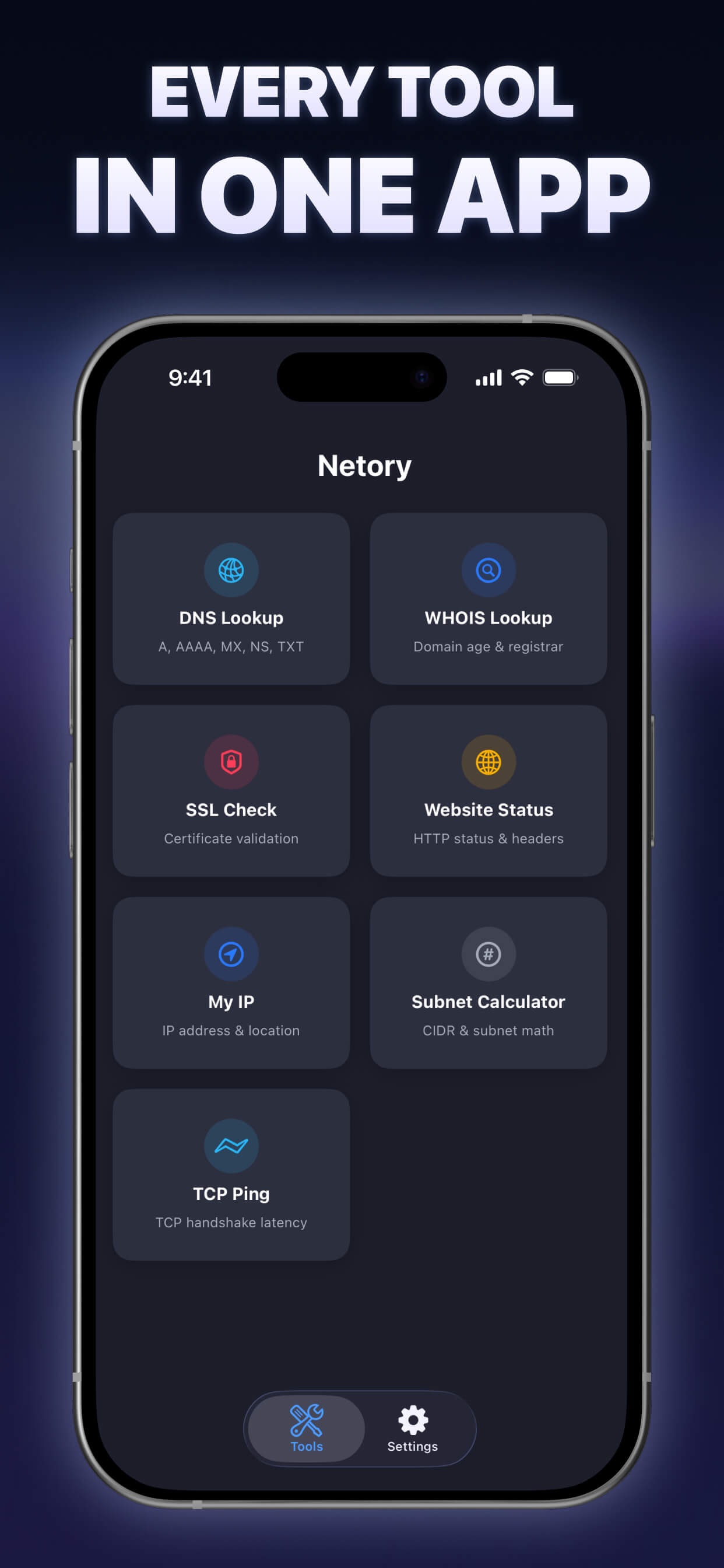 Screenshot 2 of Netory – Network Console