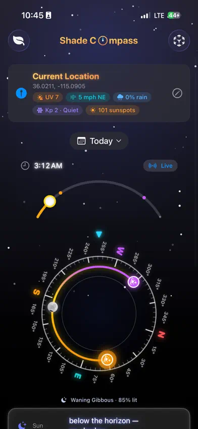 Shade Compass screenshot 4