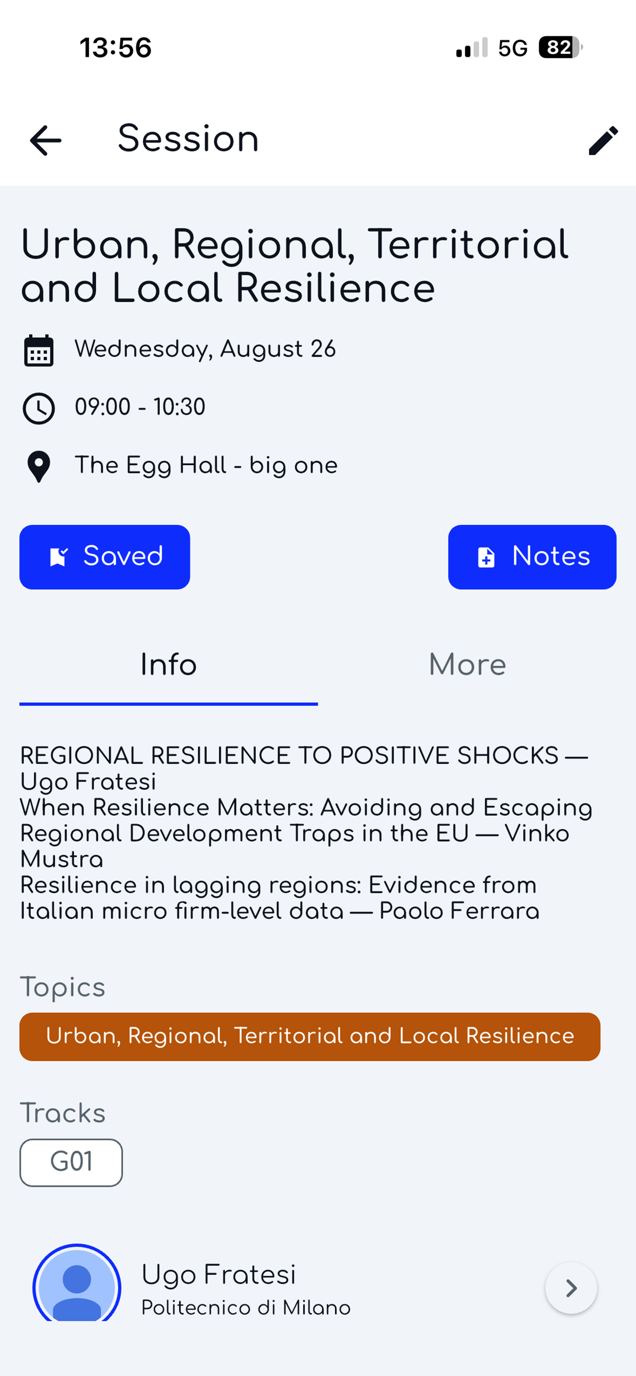 Uni-Events screenshot 4