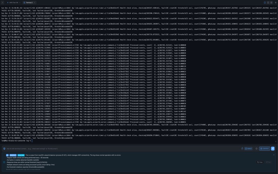 #3. Termial (macOS) di: Virtual Vertex S.R.L.
