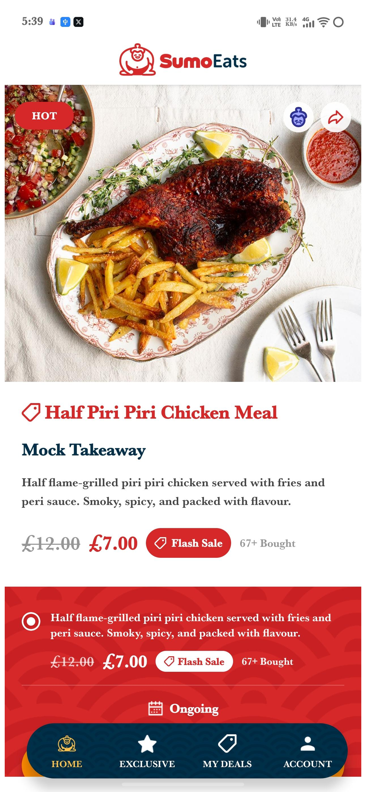 SumoEats: Takeaway Deals