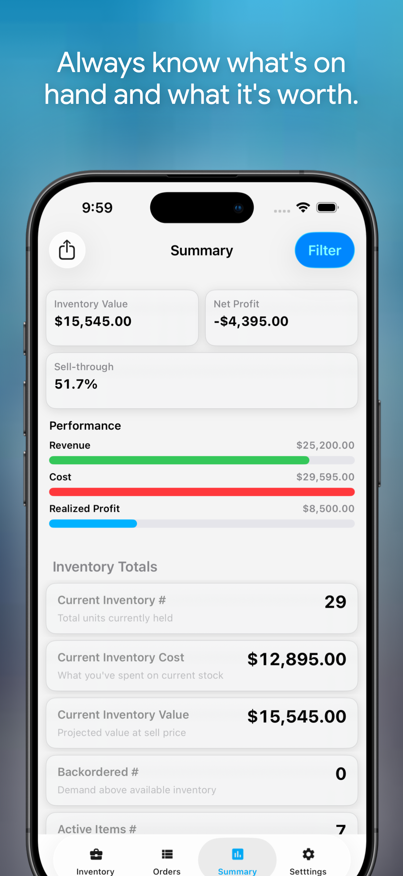 Inventory Now: Stock Tracking