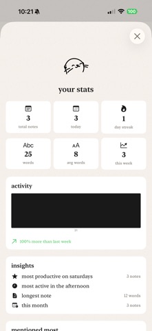 jottie: smart notes screenshot