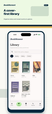 BookMoement - book tracker Screenshot 2 of 7