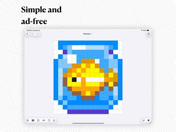 Stitcher Pixel Art iPad screenshot