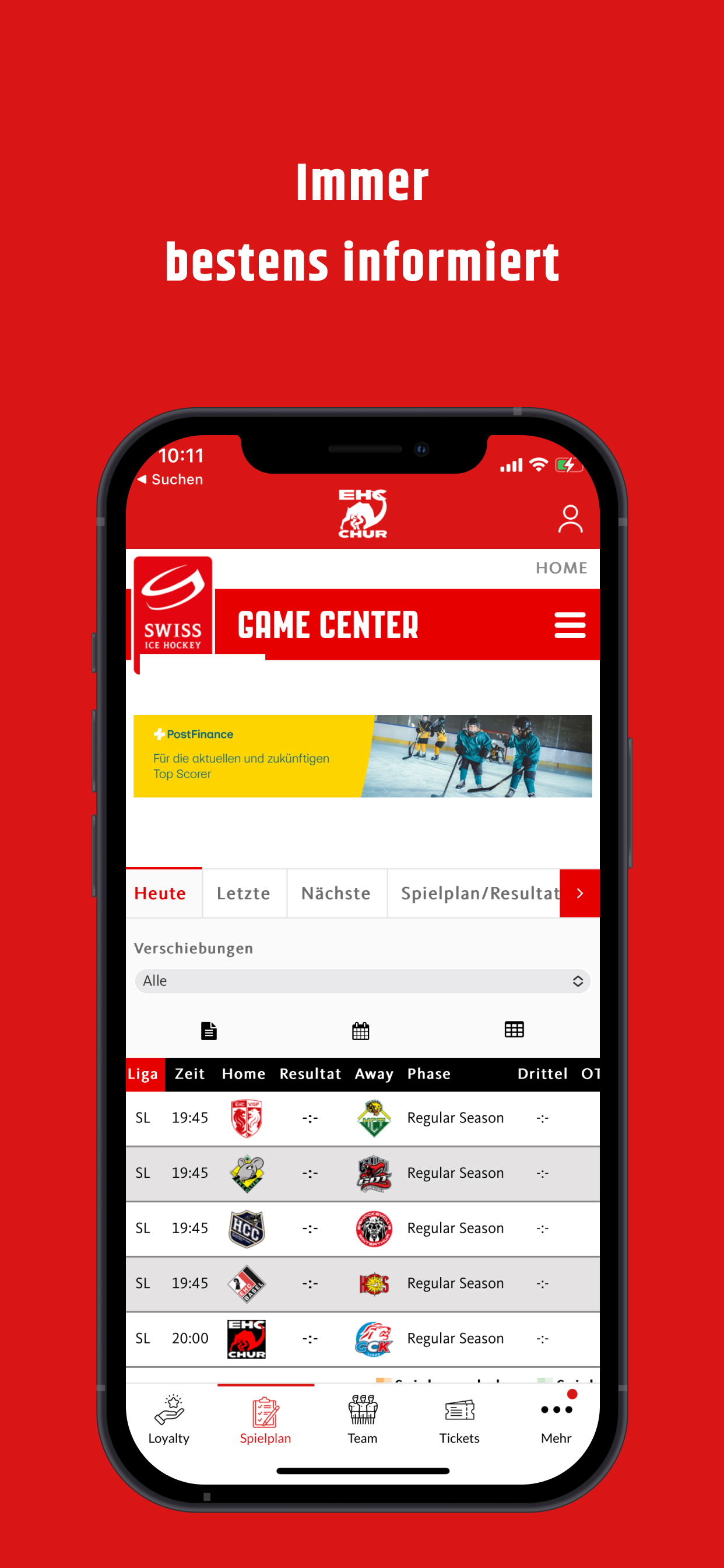 EHC Chur screenshot 3