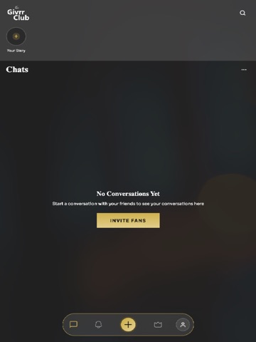 The Givrr Club iPad screenshot