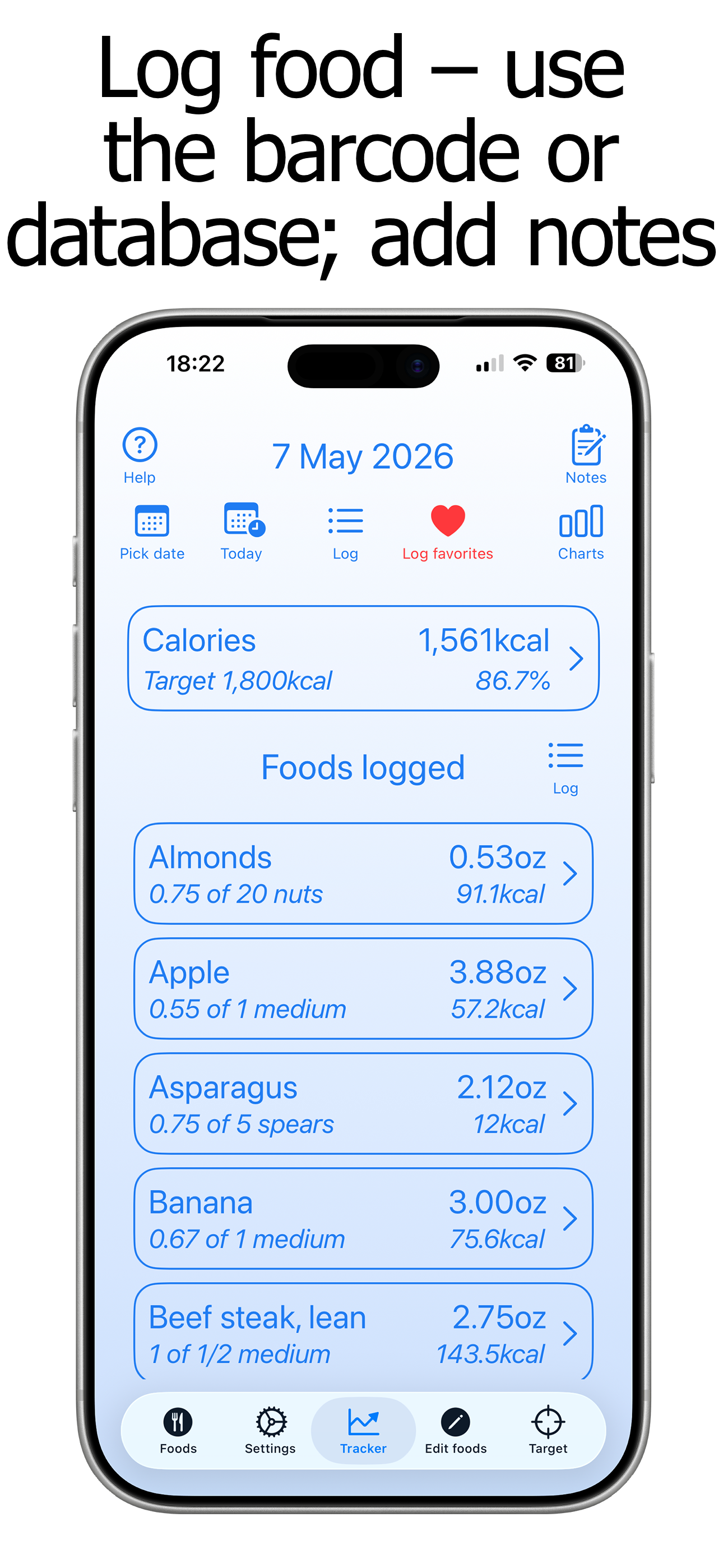 Calorie Counter and Tracker screenshot 3