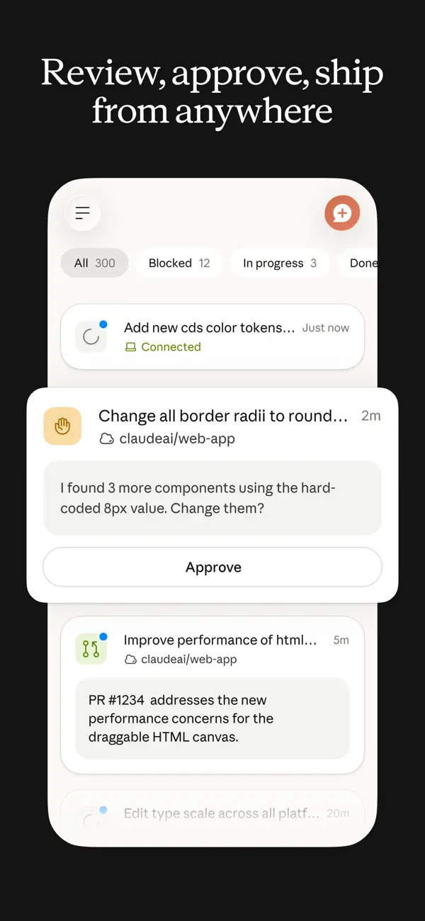 Claude - Anthropic iPhone App Screenshot 7 – Produktivität