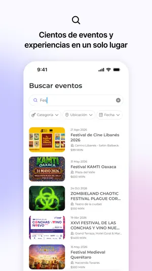 Boletia: Boletos para eventos screenshot 2