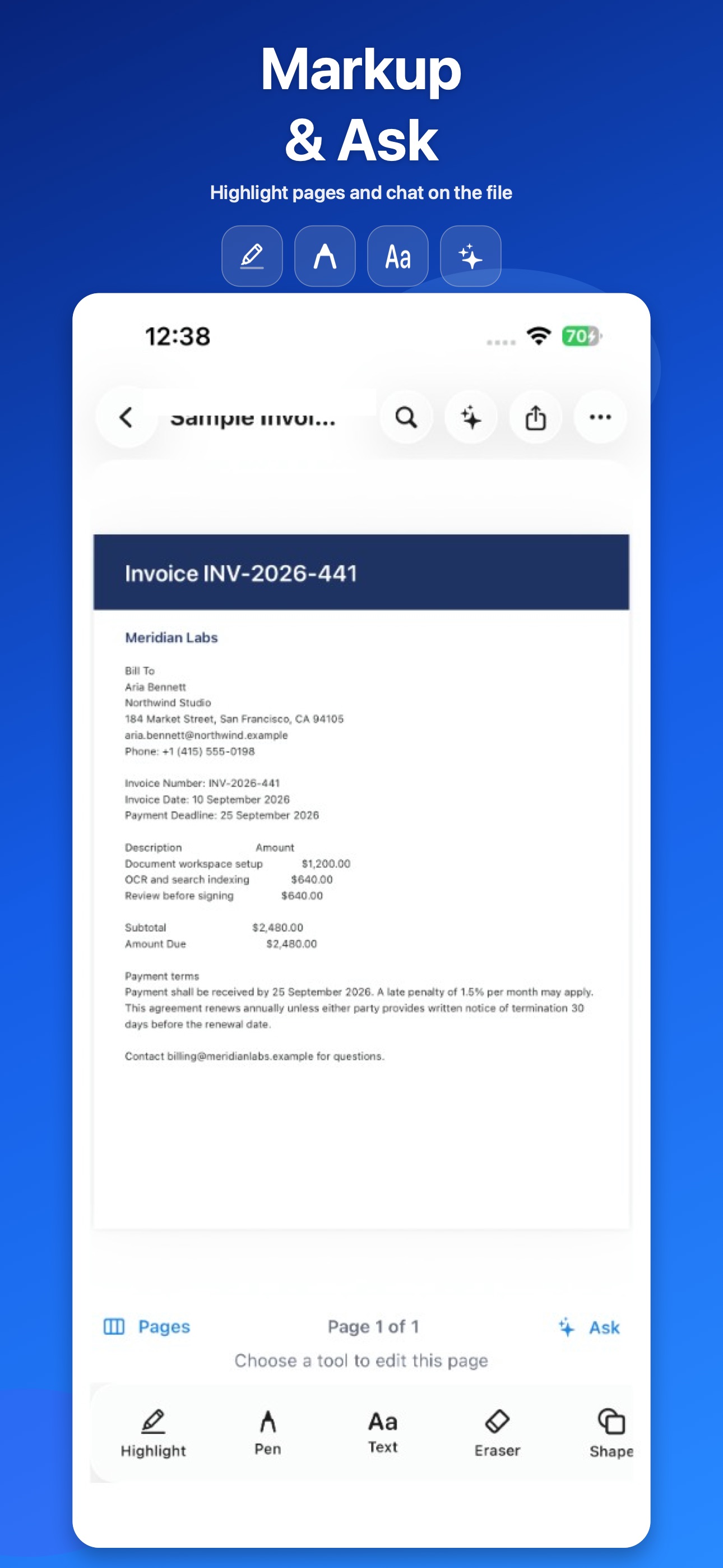 Screenshot 4 of ScanChat PDF