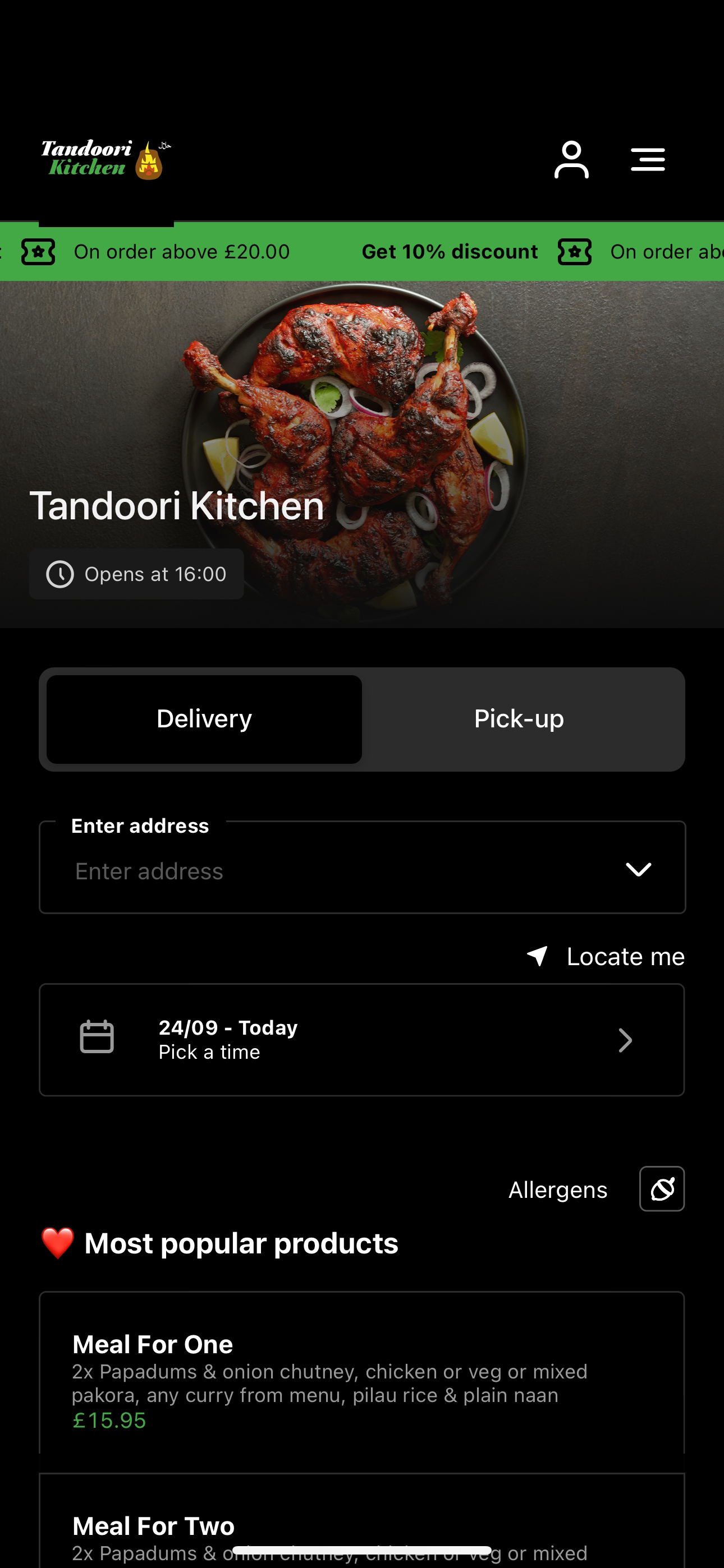 Tandoori Kitchen UK screenshot 3