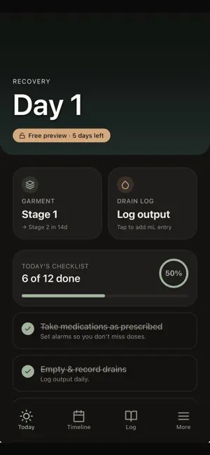 CurveCare: BBL & Lipo Recovery screenshot 1