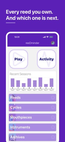 reeDminder: Reed Log Screenshot 3 of 6