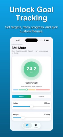 BMI Calculator - Weight Tracke Screenshot 3 of 5