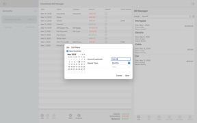 Checkbook Bill Manager screenshot