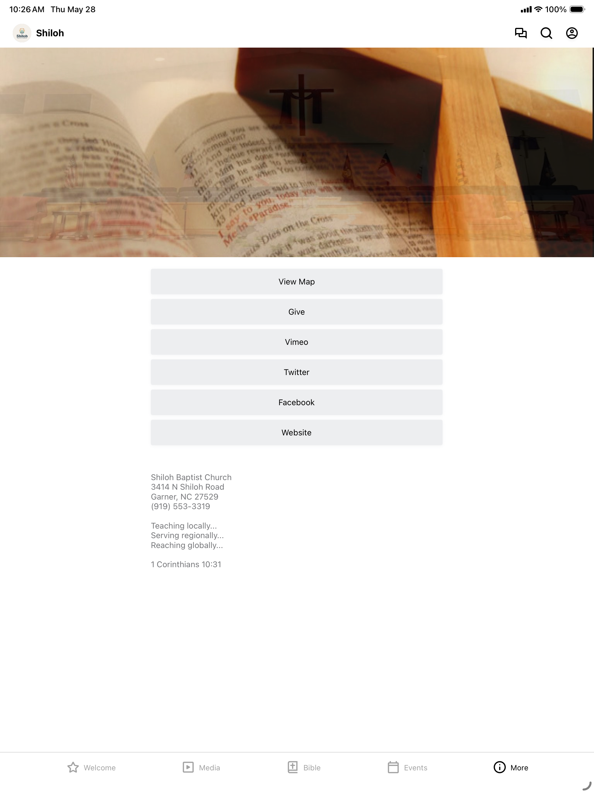 Shiloh Baptist Mobile screenshot 8