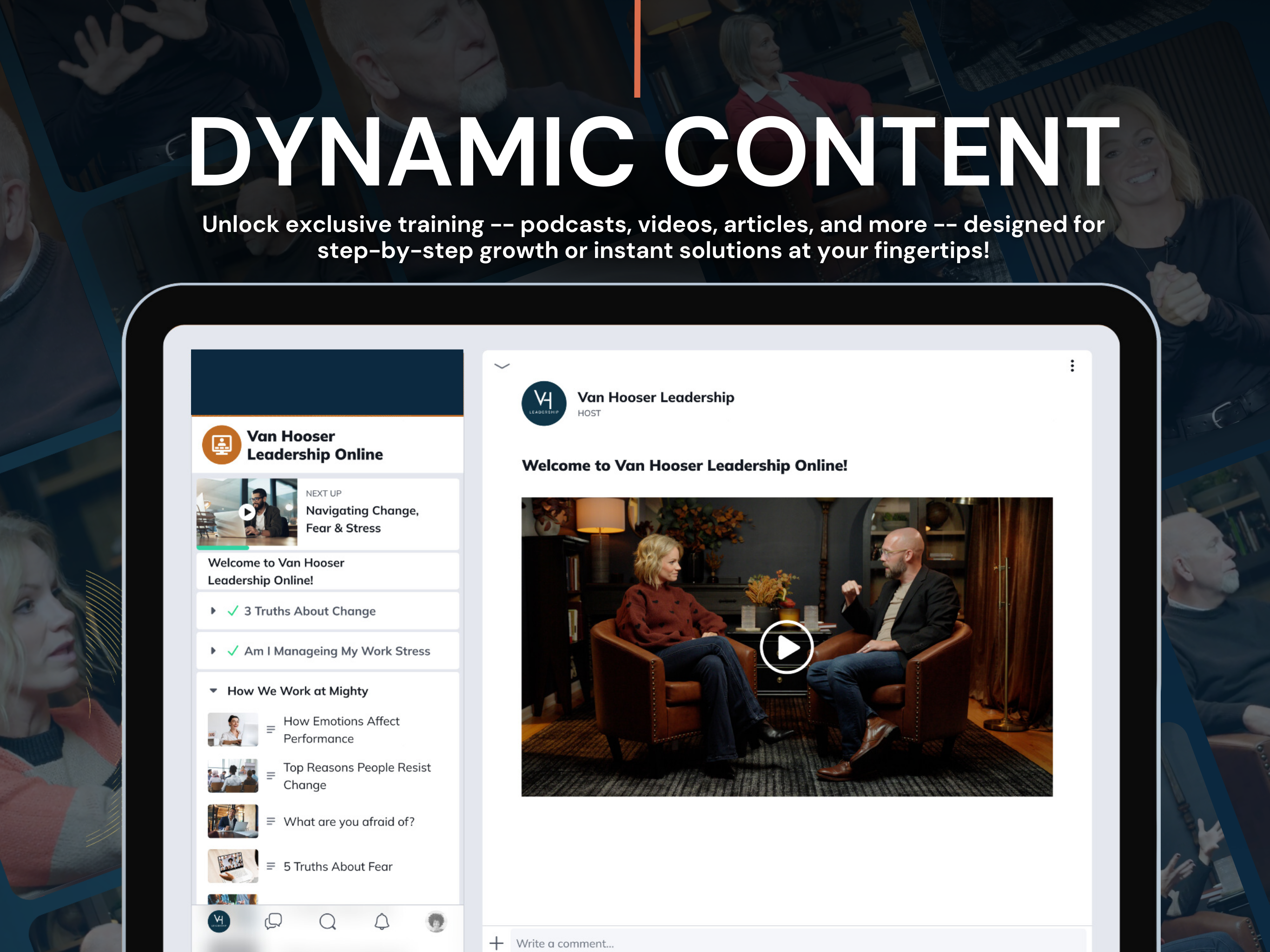 Van Hooser Leadership Online screenshot 4