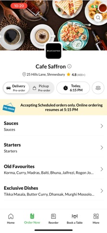 Cafe saffron Screenshot 2 of 5