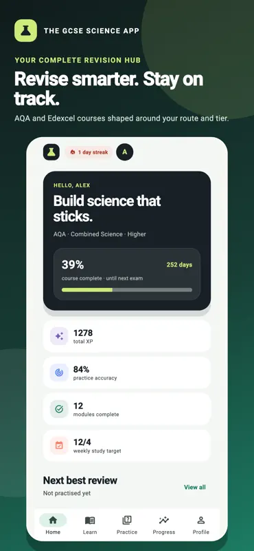 The GCSE Science app screenshot 1 of 5