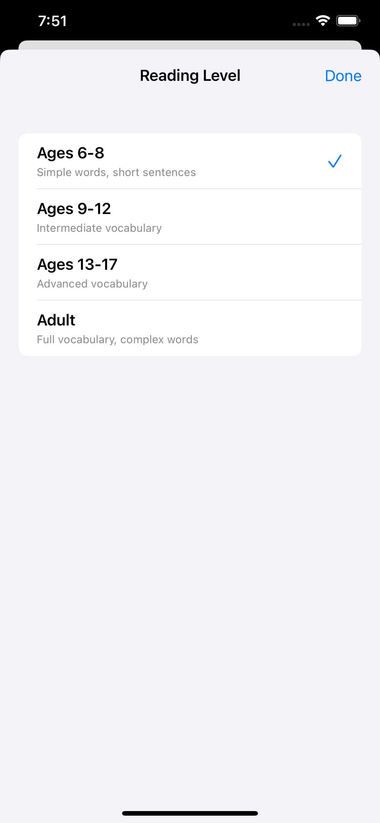 One Word at a Time Stories