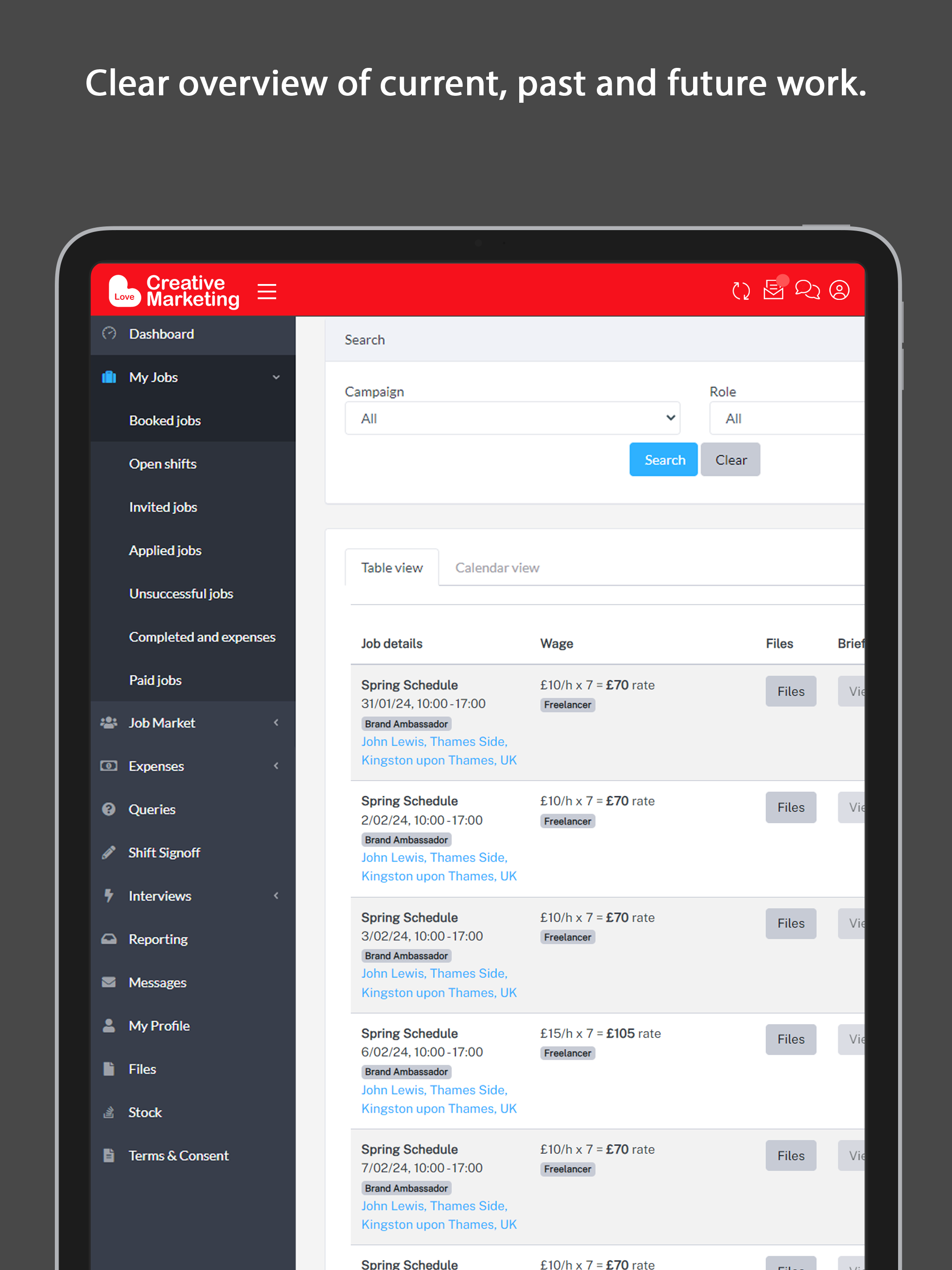 MF Events Staffing Solutions screenshot 8